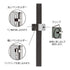 Midori BLACK B6 - A5 Pen Holder Band Adjustable Pen Holder Adjustable Pen Band Elastic Pen Band Elastic Pen Holder