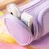 PINK ROUND Cylinder Canvas Pen Case Pencil Case Tool Case Finding Storage Circle Case Storage Case Large Pen Case | 230 X 8 X 8mm