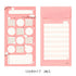 MIDORI WHITE-TAILED Tit Bird Reinforced Saving Envelope Money Storage Envelope Budgeting Envelope Money Storage Money Receipt | 2 Envelopes