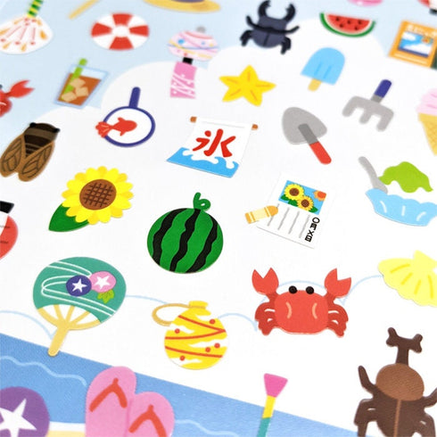Mindwave 2023 Collection VACATION Seals Kiji Shoji Seals Washi Stickers Seals Bujo Stickers Scrapbooking Stickers | 81215