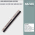 OLIVE A6 B6 A5 Jiukou Washable Silicone Book Band Adjustable Book Band Book Belt Book Fastener Notebook Elastic Band