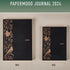2024 B6 & A6 Papermood SINGLE Book Tomoe River 52gsm One Day Per Page Cousin Techo Planner Notebook Journal | 431 Pages