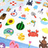 Mindwave 2023 Collection VACATION Seals Kiji Shoji Seals Washi Stickers Seals Bujo Stickers Scrapbooking Stickers | 81215