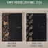 2024 B6 & A6 Papermood SINGLE Book Tomoe River 52gsm One Day Per Page Cousin Techo Planner Notebook Journal | 431 Pages