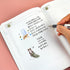 BLUE 2024 A5 Chuyu Planner TOMOE River One Day Per Page With PVC Cover Cousin Techo Planner Notebook Journal | 416 Pages