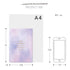 PURPLE 2024 A5 Chuyu Planner TOMOE River One Day Per Page With PVC Cover Cousin Techo Planner Notebook Journal | 416 Pages