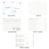 BLUE 2024 A5 Chuyu Planner TOMOE River One Day Per Page With PVC Cover Cousin Techo Planner Notebook Journal | 416 Pages