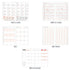 BLUE 2024 B6 Chuyu Planner TOMOE River One Day Per Page With PVC Cover Cousin Techo Planner Notebook Journal | 416 Pages