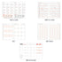 PURPLE 2024 A5 Chuyu Planner TOMOE River One Day Per Page With PVC Cover Cousin Techo Planner Notebook Journal | 416 Pages