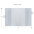 B6 Chuyu PVC COVER With Pen Loops B6 PVC Cover B6 Book Jacket B6 Protective Cover | 198 x 293mm
