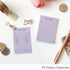 Make-A-Memo STICKY Note PAPERIAN Make A Memo Weekly Plan Daily This Was Notes Shopping List To Do List Expense Record & More | 50 X 74mm