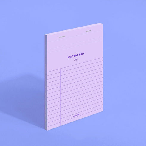 PINK MoteMote B6 Writing Pad 100gsm Notepad 7mm Ruled B6 Legal Pad | 60 Sheets