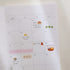 Suatelier Sonia FOOD 05 PVC Mini Series Sushi Bento Box Onigiri Broccoli Tomatoes Transparent Stickers Clear Stickers | 120