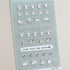 Suatelier Sonia DECO 09 PVC Mini Series Cats Save The World Kittens Cat Food Transparent Stickers Clear Stickers | 116