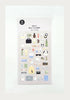 Suatelier Sonia IN My BAG Travel Bag Trip Bag Packing List Camera Headphones Toothpaste PVC Transparent Stickers Clear Stickers | 1155