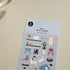 Suatelier Sonia CATS Have STAFF Cat Kitty Cuddles Petting Sleeping Cat Sleep With Human PVC Transparent Stickers Clear Stickers | 1150