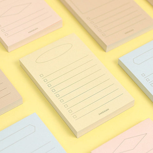 Make-A-Memo MY CHECKLIST PAPERIAN Shopping List To Do List Expense Record & More | 70 X 110MM