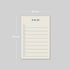Make-A-Memo STICKY Note PAPERIAN Make A Memo Weekly Plan Daily This Was Notes Shopping List To Do List Expense Record & More | 50 X 74mm