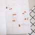 Suatelier Sonia FOOD TRIP #7 Croissant Bagel Sandwich Baguette Cookies Milk PVC Transparent Stickers Clear Stickers | 1156