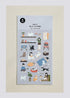 Suatelier Sonia CATS Have STAFF Cat Kitty Cuddles Petting Sleeping Cat Sleep With Human PVC Transparent Stickers Clear Stickers | 1150