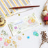 MU Lifestyle HOLIDAY Print-On Stickers Holiday Tree Ornaments Baubles Yule Tree Rub-On Stickers Transfer Sticker Translucent Stickers | 1021