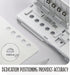 KOKUYO ADJUSTABLE B5 A4 A5 Hole Punch B5 Hole Punch A4 Hole Punch A5 Hole Punch Portable Hole Punch Travel Hole Punch Multi-Size Hole Punch