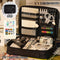 BLACK XL PEN Case Languo Pencil Case Extra Large Pen CaseTravel Case Storage Case Durable Pen Case Storage Case | 225 X 160 X 50MM
