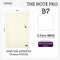 B7 TOMOE River Crena 3.5mm GRID 52gsm Notebook Lay-Flat Notebook Tomoe River Notebook The Note Pro | 180 x 126mm 256 Pages *RECOMMEND*