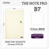 B6 TOMOE River Crena 3.5mm DOT Grid 52gsm Notebook Lay-Flat Notebook Tomoe River Notebook The Note Pro | 128 x 182mm 384 Pages *RECOMMEND*