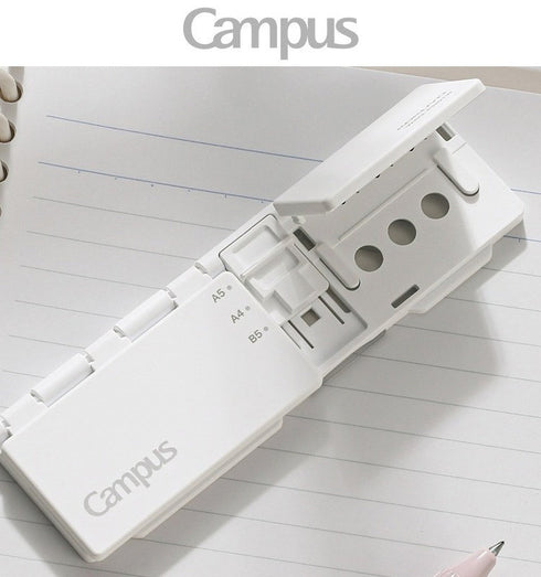 KOKUYO ADJUSTABLE B5 A4 A5 Hole Punch B5 Hole Punch A4 Hole Punch A5 Hole Punch Portable Hole Punch Travel Hole Punch Multi-Size Hole Punch