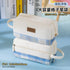 PURPLE Extra Large PLAID XL Angoo Canvas Pen Case Pencil Case Stationery Case Storage Case Travel Case Up to 80 Items | 215 x 85 x 105mm