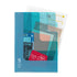 2 WAY TURQUOISE Midori A4 5 Pocket Clear Folder MD Folder Water Resistant Folder | 310mm X 221mm