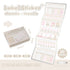 PURPLE PLANWITH Label Stickers Dot Stickers Square Stickers Bar Stickers Circle Stickers Index Tabs Index Stickers