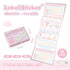 PINK PLANWITH Label Stickers Dot Stickers Square Stickers Bar Stickers Circle Stickers Index Tabs Index Stickers