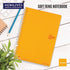 Kokuyo BLACK Soft Ring Notebook 5mm Dot Ruled SV457S5 | A6 80 Sheets