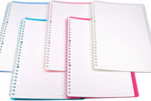 Kokuyo Campus CLEAR B5 Smart Ring Binder 26 Rings "Lay Flat" Notebook SP700T | 25 Sheets