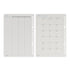 Kokuyo Campus Diary Study Planner Loose Leaf Paper Six Months Schedule WCN-CLL1-WBF 26 Holes 36 Sheets | B5
