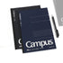 Kokuyo B5 Campus Notebook Black 5mm Grid | 40 Sheet 4S5-D