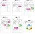Kokuyo Campus Study Planner Loose Leaf Paper Y836MD DAILY Visualized 26 Holes 30 Sheets | B5