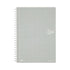 Kokuyo SILVER Soft Ring Notebook 5mm GRID SV338S5 | A5 80 Sheets