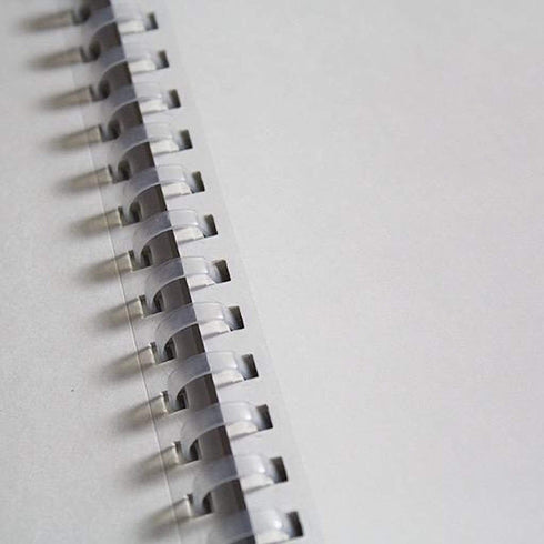 Kokuyo CLEAR Soft Ring Notebook BLANK SV308W | B5 80 Sheets