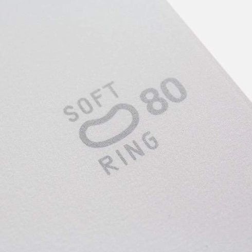 Kokuyo CLEAR Soft Ring Notebook BLANK SV338W | A5 80 Sheets