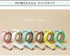 Kokuyo Karu Cut Light YELLOW Portable Washi Tape Cutter - Clip - 10-15 mm