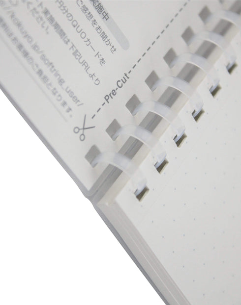 Kokuyo Soft Ring Notebook 5mm Dot Grid SV538WT | A5 80 Sheets