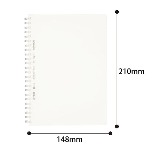 Kokuyo Soft Ring Notebook 6mm Ruled SV538BT | A5 80 Sheets