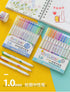 Metallic Outliners Set or Single Retractable Ink Pen 1.0mm | GREEN or Complete SET
