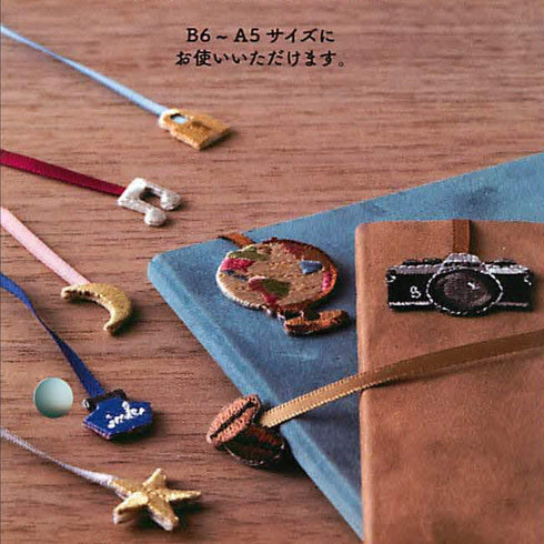 MIDORI CAMERA and 35mm Film Embroidered Bookmark Sticker - Limited Edition