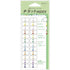 MIDORI Chiratto Index Label Numbered VIVID Rainbow Colors Planner Index Tabs