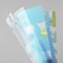 Midori MD A5 3 Pocket Clear Folder | Polar Bear