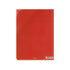 Midori MD A5 5 Pocket Clear Folder | Yellow Diagonal Stripe